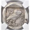 Image 2 : 440-404 ATTICA, ATHENS  TETRADRACHM  NGC  AU