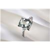 Image 2 : CHECKERBOARD EMERALD CUT GREEN AMETHYST AND