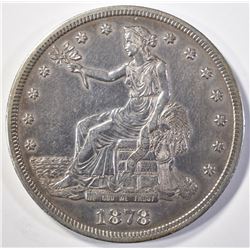 1878-S TRADE DOLLAR  AU