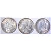 Image 1 : 1900, 1900-O & 1901-O CH BU MORGAN DOLLARS