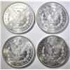 Image 2 : (4) 1921 MORGAN DOLLARS  CH BU