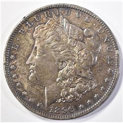 1896 MORGAN DOLLAR   UNC  COLOR