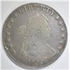 Image 1 : 1799 DRAPED BUST DOLLAR  VF HERALDIC EAGLE REVERSE