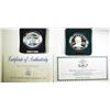 Image 1 : (2) PROOF SILVER DOLLAR COMMEMS: