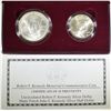 Image 1 : 1998 KENNEDY 2-COIN COLLECTORS SET