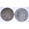 Image 1 : 2 - BUST HALF DOLLARS; 1834 AG &