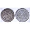 Image 2 : 2 - BUST HALF DOLLARS; 1834 AG &