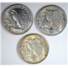 Image 2 : 1-1945-S, 2-1944-S WALKING LIBERTY HALF