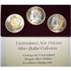 Image 1 : NEW ORLEANS MINT MORGAN DOLLAR SET IN CASE