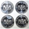 Image 1 : 4-OPM ONE OUNCE .999 SILVER ROUNDS