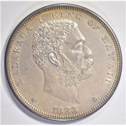 1883 HAWAII DOLLAR AU/BU