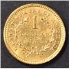 Image 2 : 1853 TYPE 1 GOLD DOLLAR CH BU