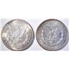 Image 2 : 1878-S FLASHY & 1885 CH BU MORGAN DOLLARS