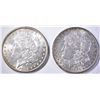 Image 1 : 1891 & 99-O CH BU MORGAN DOLLARS