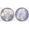 Image 1 : 1898-O & 99-O CH BU MORGAN DOLLARS, BETTER DATES
