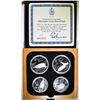 Image 2 : 1976 CANADA 4-COIN OLYMPIC SILVER PROOF SET