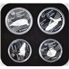 Image 3 : 1976 CANADA 4-COIN OLYMPIC SILVER PROOF SET