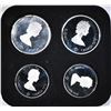 Image 4 : 1976 CANADA 4-COIN OLYMPIC SILVER PROOF SET