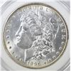 Image 2 : 1896 MORGAN DOLLAR, QVC SUPERB GEM BU TONING