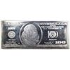 Image 2 : 4-OUNCE .999 SILVER $100.00 REPLICA IN CASE