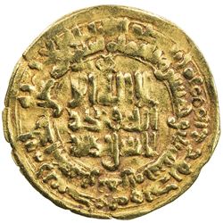 SAMANID: Mansur I, 961-976, AV dinar (2.84g), Herat, AH353. VF