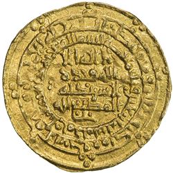 BUWAYHID: Rukn al-Dawla al-Hasan, ca. 943-944, AV dinar (3.46g), al-Muhammadiya, AH340. EF