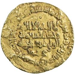 GHAZNAVID: Mahmud, 999-1030, AV dinar (2.93g), Herat, AH384. VF