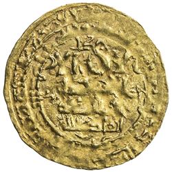 GHAZNAVID: Mahmud, 999-1030, AV dinar (1.42g), Nishapur, AH415. VF