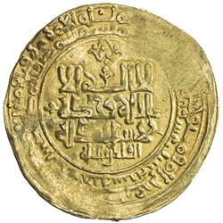 GHAZNAVID: Mahmud, 999-1030, AV dinar (3.79g), Ghazna, AH416. VF