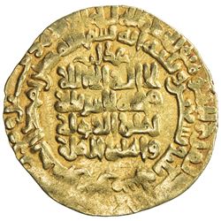 GHAZNAVID: Mahmud, 999-1030, AV dinar (3.40g), Herat, AH393. VF