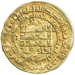 GHAZNAVID: Mahmud, 999-1030, AV dinar (4.43g), Herat, AH396. VF