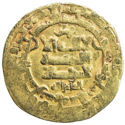 GHAZNAVID: Mahmud, 999-1030, AV dinar (4.16g), Herat, AH398. VF