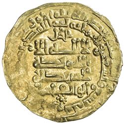 GHAZNAVID: Mahmud, 999-1030, AV dinar (2.40g), Herat, AH399. VF-EF