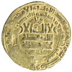 GHAZNAVID: Mahmud, 999-1030, AV dinar (4.46g), Herat, AH401. VF