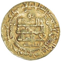 GHAZNAVID: Mahmud, 999-1030, AV dinar (3.20g), Herat, AH404. F-VF