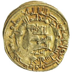 GHAZNAVID: Mahmud, 999-1030, AV dinar (4.19g), Herat, AH407. F-VF