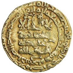 GHAZNAVID: Mahmud, 999-1030, AV dinar (3.40g), Herat, AH420. VF