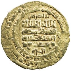 GHAZNAVID: Mas'ud I, 1030-1041, AV dinar (3.28g), Herat, AH422. VF-EF