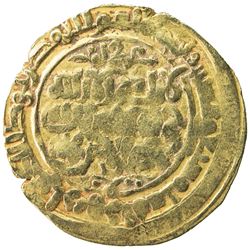 GHAZNAVID: Mas'ud I, 1030-1041, AV dinar (3.94g), Herat, AH427. F