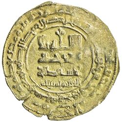 GHAZNAVID: Farrukhzad, 1053-1059, AV dinar (3.52g), Ghazna, AH444. VF-EF