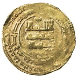 GHAZNAVID: Farrukhzad, 1053-1059, AV dinar (4.03g), Ghazna, AH4xx. VF