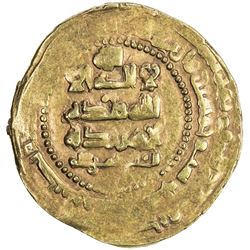 GHAZNAVID: Ibrahim, 1059-1099, AV dinar (4.61g), Ghazna, AH456. VF-EF