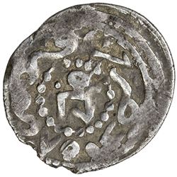 GOLDEN HORDE: Toqtu, 1291-1312, AR dirham (1.22g), Qrim, AH704. VF