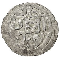 GOLDEN HORDE: Toqtu, 1291-1312, AR dirham (1.22g), Qrim, AH707. VF-EF