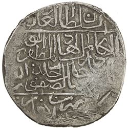 SAFAVID: Isma'il I, 1501-1524, AR 1/2 shahi (4.55g), Qandahar, ND. VF-EF