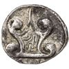 Image 2 : HAMSAVATI: AR 88 ratti (9.09g), 6th century. VF-EF