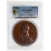 Image 3 : GREECE: Otto, 1832-1862, AE medal, ND. PCGS SP65