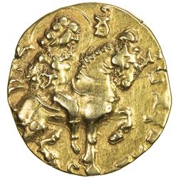 GUPTA: Kumaragupta I, 409-450/452, AV dinar (8.18g). VF-EF