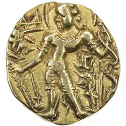 GUPTA: Chandragupta IV, ca. 470+, AV dinar (8.59g). VF-EF