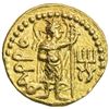 Image 2 : KUSHAN: Kanishka I, ca. 127-152, AV 1/4 dinar (1.98g). EF